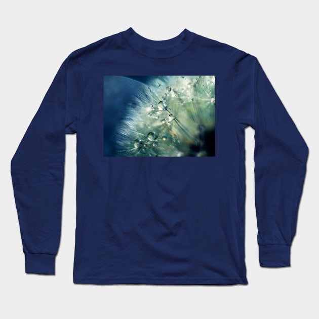 Dandelion Drama Long Sleeve T-Shirt by micklyn